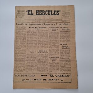 Periódico El Hércules - Varios autores
