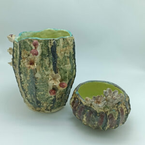 Floreros cactácea - Yolanda Arango