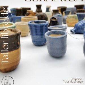 Paquete 3 sesiones taller libre de cerámica